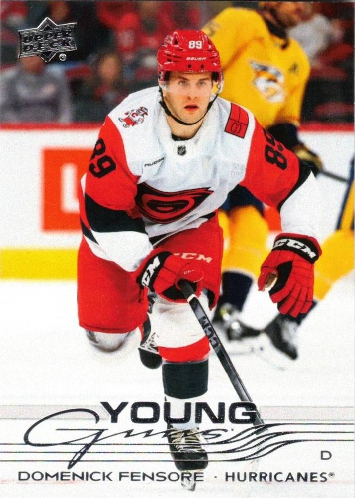 #495 Domenick Fensore - Carolina Hurricanes - 2025-26 Upper Deck Hockey