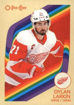 #515 Dylan Larkin - Detroit Red Wings - 2023-24 O-Pee-Chee - Retro Hockey