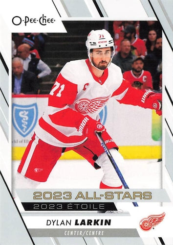 #515 Dylan Larkin - Detroit Red Wings - 2023-24 O-Pee-Chee Hockey