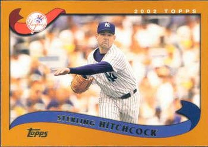 #516 Sterling Hitchcock - New York Yankees - 2002 Topps Baseball