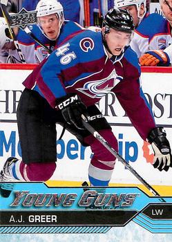 #516 A.J. Greer - Colorado Avalanche - 2016-17 Upper Deck Hockey
