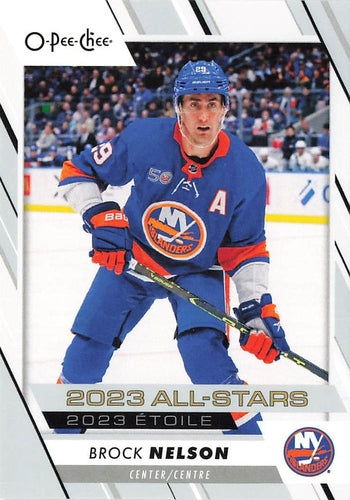 #518 Brock Nelson - New York Islanders - 2023-24 O-Pee-Chee Hockey