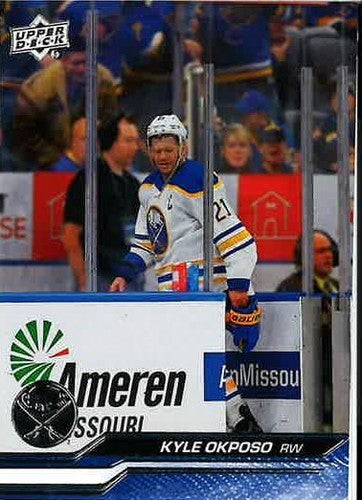 #518b Kyle Okposo - Buffalo Sabres -2023-24 Upper Deck Hockey