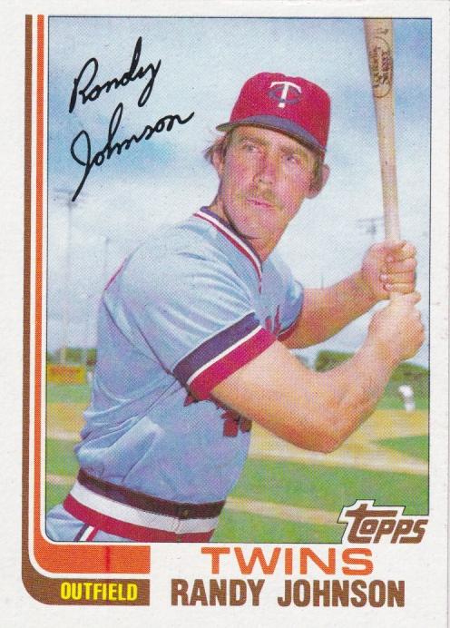 #51T Randy Johnson - Minnesota Twins - 1982 Topps Traded Baseball