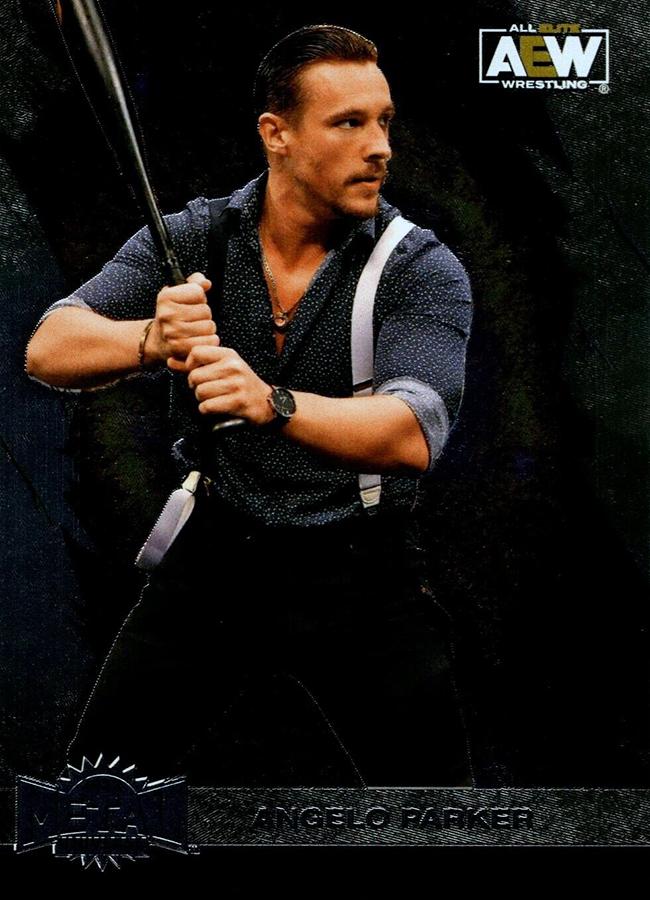 #51 Angelo Parker - 2022 SkyBox Metal Universe AEW Wrestling