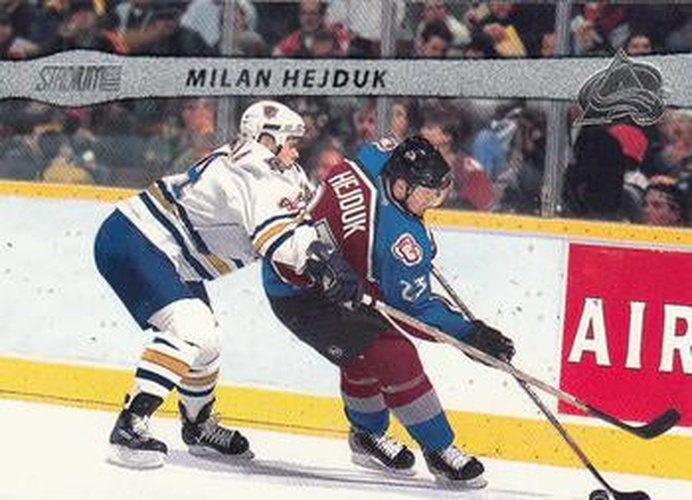 #51 Milan Hejduk - Colorado Avalanche - 2001-02 Stadium Club Hockey