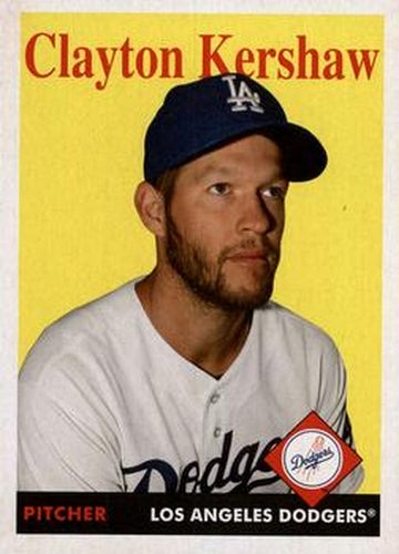 #51 Clayton Kershaw - Los Angeles Dodgers - 2019 Topps Archives Baseball