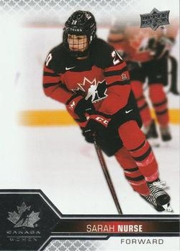 #51 Sarah Nurse - Canada - 2022-23 Upper Deck Team Canada Juniors Hockey