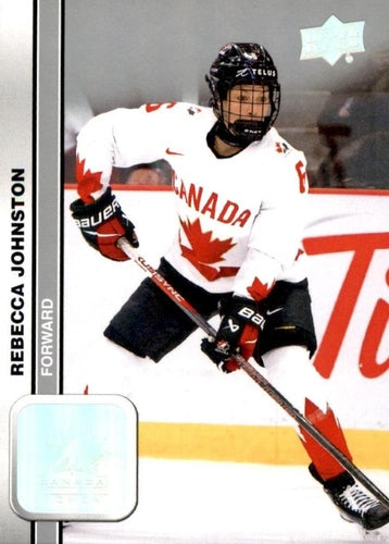 #51 Rebecca Johnston - Canada - 2023 Upper Deck Team Canada Juniors Hockey