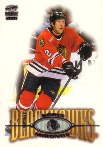 #51 Boris Mironov - Chicago Blackhawks - 2000-01 Pacific Paramount Hockey