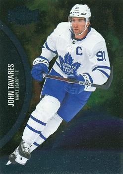 #51 John Tavares - Toronto Maple Leafs - 2021-22 Skybox Metal Universe Hockey