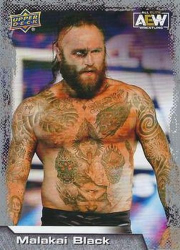 #51 Malakai Black - 2022 Upper Deck AEW Wrestling