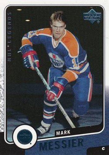 #51 Mark Messier - Edmonton Oilers - 2000-01 Upper Deck Legends Hockey