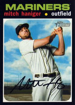 #51 Mitch Haniger - Seattle Mariners - 2020 Topps Heritage Baseball