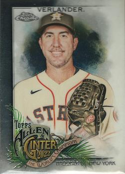 #51 Justin Verlander - Houston Astros - 2022 Topps Allen & Ginter Chrome Baseball