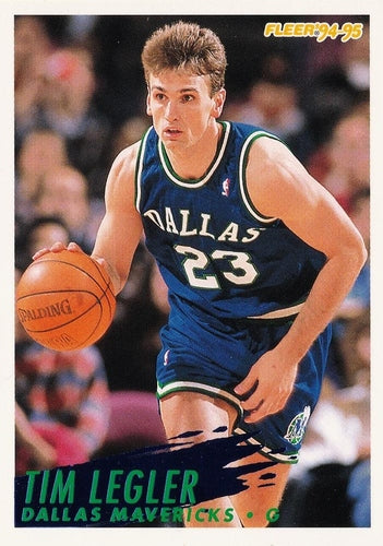 #51 Tim Legler - Dallas Mavericks - 1994-95 Fleer Basketball