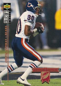 #51 Curtis Conway - Chicago Bears - 1994 Collector's Choice Football
