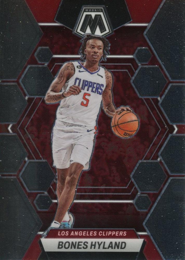 #51 Bones Hyland - Los Angeles Clippers - 2022-23 Panini Mosaic Basketball