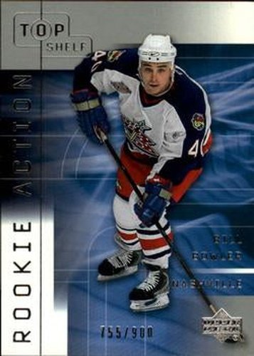 #51a Bill Bowler - Nashville Predators - 2001-02 Upper Deck Top Shelf Hockey