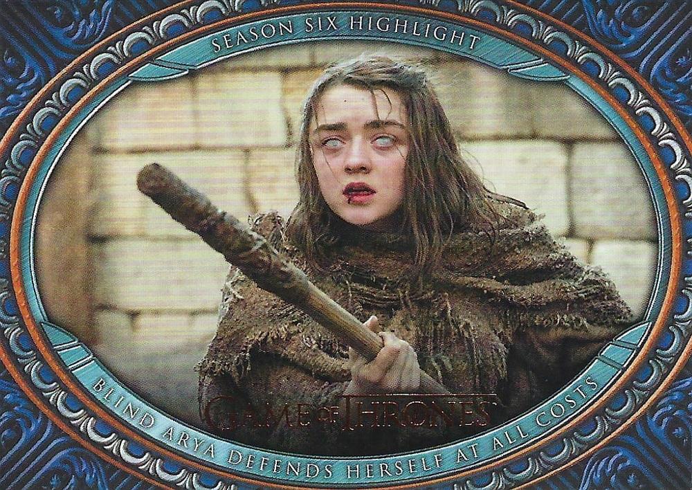 #51 Blind Arya Defends Herself at All Costs - 2022 Rittenhouse Game of Thrones