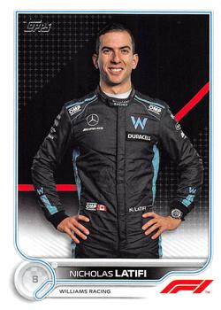 #51 Nicholas Latifi - Williams Racing - 2022 Topps Formula 1 Racing
