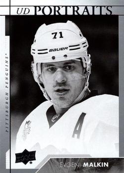 #P-51 Evgeni Malkin - Pittsburgh Penguins - 2017-18 Upper Deck - UD Portraits Hockey