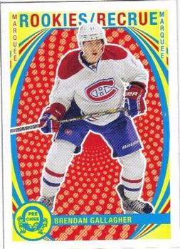 #520 Brendan Gallagher - Montreal Canadiens - 2013-14 O-Pee-Chee - Retro Hockey