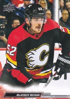 #521 MacKenzie Weegar - Calgary Flames - 2022-23 Upper Deck Hockey