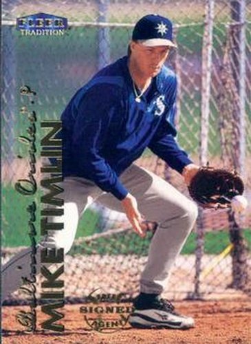 #521 Mike Timlin - Baltimore Orioles - 1999 Fleer Tradition Baseball