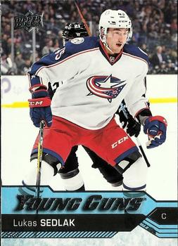#521 Lukas Sedlak - Columbus Blue Jackets - 2016-17 Upper Deck Hockey