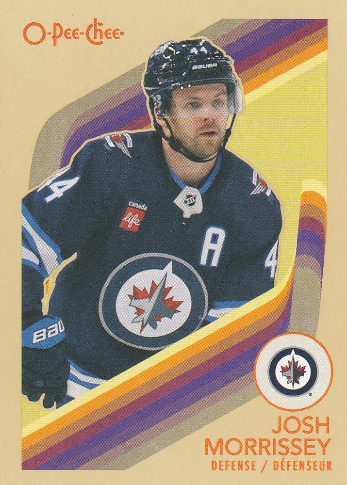 #522 Josh Morrissey - Winnipeg Jets - 2023-24 O-Pee-Chee - Retro Hockey