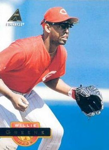 #522 Willie Greene - Cincinnati Reds - 1994 Pinnacle Baseball