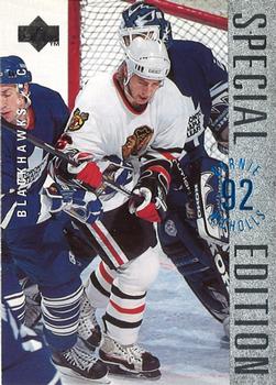 #SE16 Bernie Nicholls - Chicago Blackhawks - 1995-96 Upper Deck - Special Edition Hockey