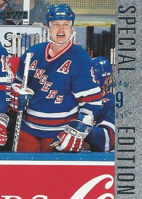 #SE57 Adam Graves - New York Rangers - 1995-96 Upper Deck - Special Edition Hockey