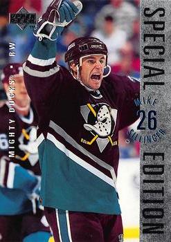 #SE91 Mike Sillinger - Anaheim Mighty Ducks - 1995-96 Upper Deck - Special Edition Hockey
