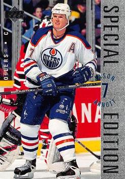 #SE119 Jason Arnott - Edmonton Oilers - 1995-96 Upper Deck - Special Edition Hockey