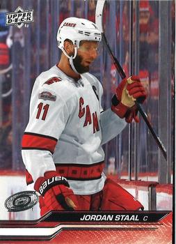 #523b Jordan Staal - Carolina Hurricanes - 2023-24 Upper Deck Hockey