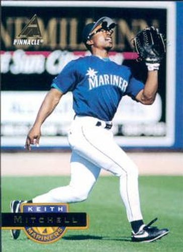 #524 Keith Mitchell - Seattle Mariners - 1994 Pinnacle Baseball