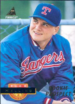 #525 Rick Helling - Texas Rangers - 1994 Pinnacle Baseball