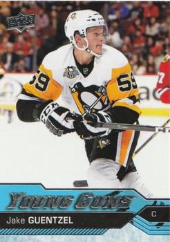 #525 Jake Guentzel - Pittsburgh Penguins - 2016-17 Upper Deck Hockey