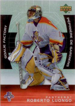 #GF2 Roberto Luongo - Florida Panthers - 2005-06 Upper Deck McDonald's - Goalie Factory Hockey