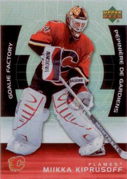 #GF5 Miikka Kiprusoff - Calgary Flames - 2005-06 Upper Deck McDonald's - Goalie Factory Hockey