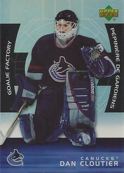 #GF8 Dan Cloutier - Vancouver Canucks - 2005-06 Upper Deck McDonald's - Goalie Factory Hockey