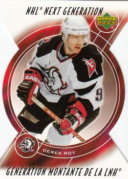 #NG12 Derek Roy - Buffalo Sabres - 2005-06 Upper Deck McDonald's - NHL Next Generation Hockey