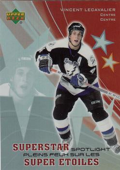 #SS10 Vincent Lecavalier - Tampa Bay Lightning - 2005-06 Upper Deck McDonald's - Superstar Spotlight Hockey