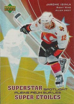 #SS4 Jarome Iginla - Calgary Flames - 2005-06 Upper Deck McDonald's - Superstar Spotlight Hockey
