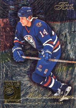 #109 Mats Lindgren - Edmonton Oilers - 1996-97 Flair Hockey