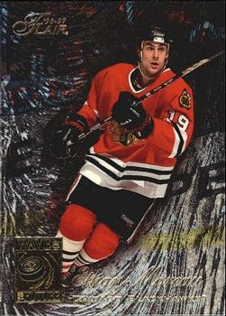 #104 Ethan Moreau - Chicago Blackhawks - 1996-97 Flair Hockey