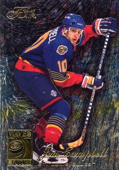 #123 Jim Campbell - St. Louis Blues - 1996-97 Flair Hockey