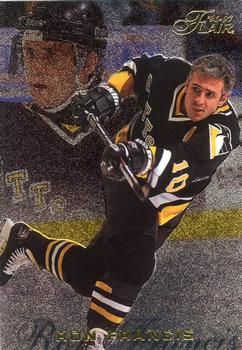 #75 Ron Francis - Pittsburgh Penguins - 1996-97 Flair Hockey